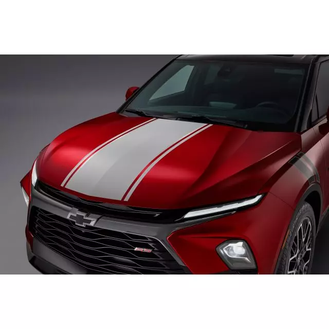 85125986 - Exterior: Fender Hash Mark Decal Package - Black for Chevrolet: Blazer Image