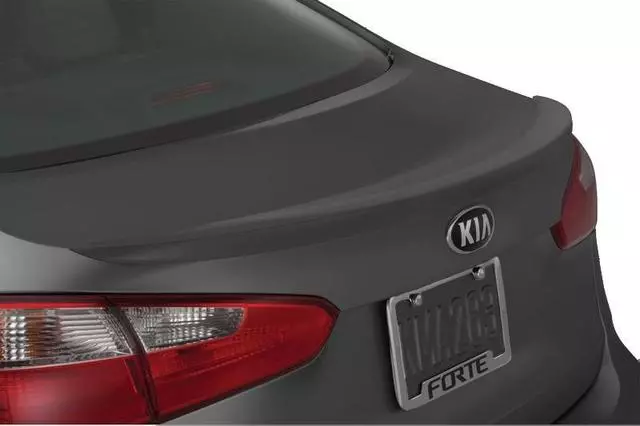 A7F34AQ000MST - Exterior: Rear Spoiler - Graphite Steel for Kia: Forte Image