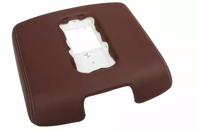Pillion Brown Sauvage Front Floor Console Outer Armrest - GM (23337529)