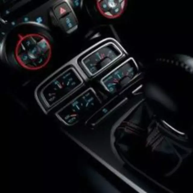 23205950 - Interior: Auxiliary Gauge Pack Cover, Imperial for Chevrolet: Camaro Image