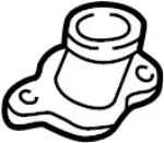 152594W001 - : Oil Filler Tube for INFINITI: QX4 Image