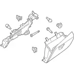 CK4Z6106010AB - : Glove Box Assembly for Ford Image