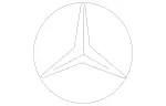 2097580058 - Body: Emblem for Mercedes-Benz Image