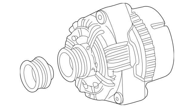 10154830280 - Electrical: Alternator for Mercedes-Benz Image