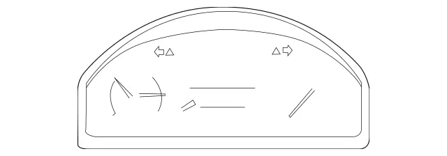 2049005313 - Electrical Equipment and Instruments: Instrument Cluster for Mercedes-Benz: C250, C300, C350 Image