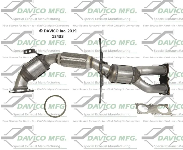 18433 - Exhaust: Direct Fit Catalytic Converter for DAVICO CONVERTERS Image
