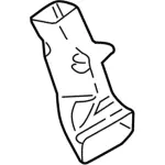 JL1Z19C802A - : Inlet Duct for Ford: Expedition | Lincoln: Navigator Image