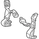 YC3Z66611B66AAC - Electrical: Center Seat Belt for Ford: F-250 Super Duty, F-350 Super Duty, F-450 Super Duty, F-550 Super Duty Image