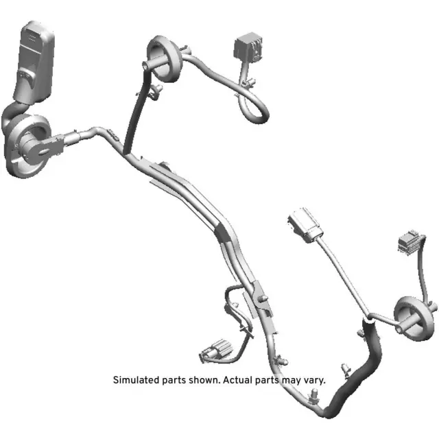 84290997 - Body: Door Wiring Harness for Chevrolet: Silverado 1500, Silverado 1500 LD, Silverado 2500 HD, Silverado 3500 HD | GMC: Sierra 1500, Sierra 1500 Limited, Sierra 2500 HD, Sierra 3500 HD Image