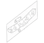16674005727J07 - Body: Lower Cover for Mercedes-Benz Image