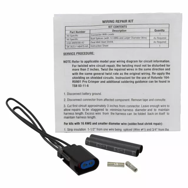 3U2Z14S411UDB - : Wire Assembly for Ford Image