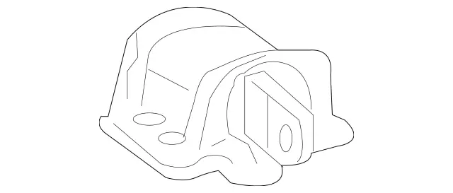 2302400818 - Engine Suspension: Engine Mount for Mercedes-Benz: SL550 Image image