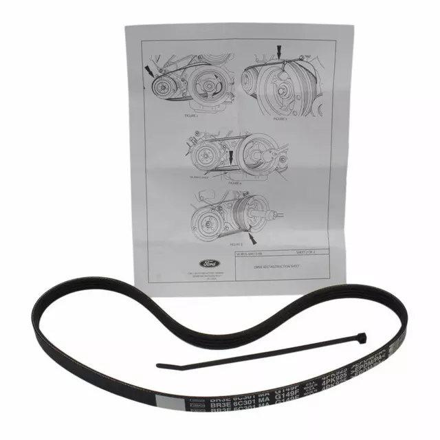 BR3Z8620BA - : V Belt for Ford Image