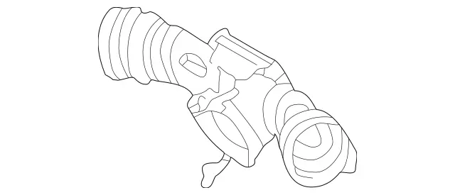 1120900129 - Chassis Sheet Metal/Air Intake: Air Suction Pipe for Mercedes-Benz: C32 AMG Image image