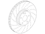 2224211400 - : Compound Brake Disc for Mercedes-Benz Image