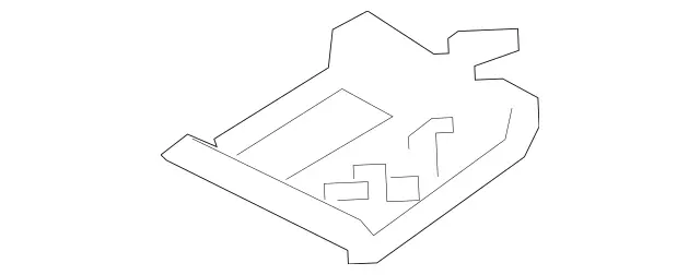 177636390064 - Body: Front Bracket for Mercedes-Benz Image