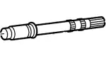 E6DZ7B328AB - : Shaft - Oil Pump Drive for Ford Image