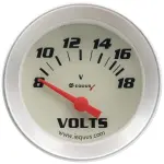 E8268 - : 2in. White Voltmeter for Equus Image