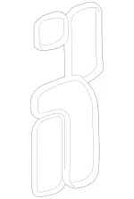 2741840080 - : Engine Oil Cooler Gasket for Mercedes-Benz: Metris, Sprinter 1500, Sprinter 2500 Image