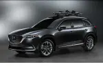 8LN11 - Hauling: Cross Bars - Black for Mazda: CX-9 Image