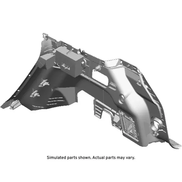 84551368 - Body: Lower Quarter Trim for Chevrolet: Blazer Image