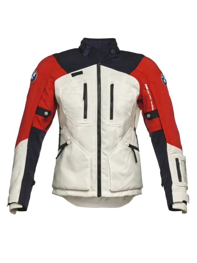 WOMENSGSRALLYEGTXJACKETREDWHITE - : Womens GS Rallye GTX Jacket for BMW-Motorrad Image