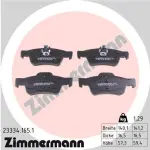 233341651 - : Zimmermann 23334.165.1 Disc Brake Pad Set for ZIMMERMANN Image