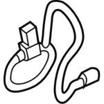 HC3Z14D202D - : Cable for Ford: F-250 Super Duty, F-350 Super Duty, F-450 Super Duty Image