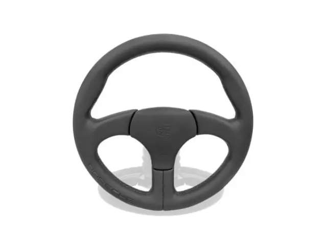 43161108YR - : Sports Steering Wheel Black for Porsche Image