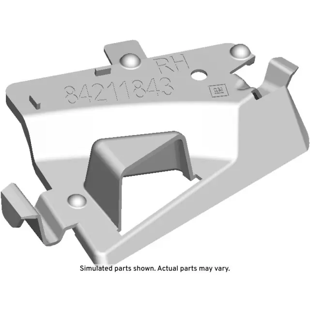 84211843 - : Passenger Side Front Compartment Air Deflector for Chevrolet: Equinox Image