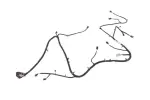 84248160 - : Front Object Alarm Sensor Wiring Harness for GM Image