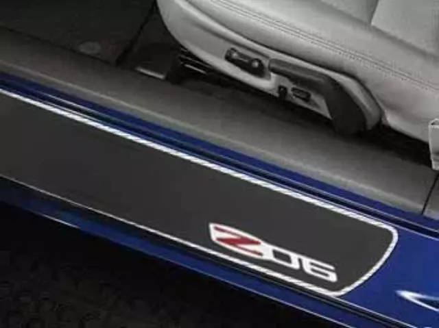 17802220 - Exterior: Door Sill Plates, Z06 Logo for GM Image