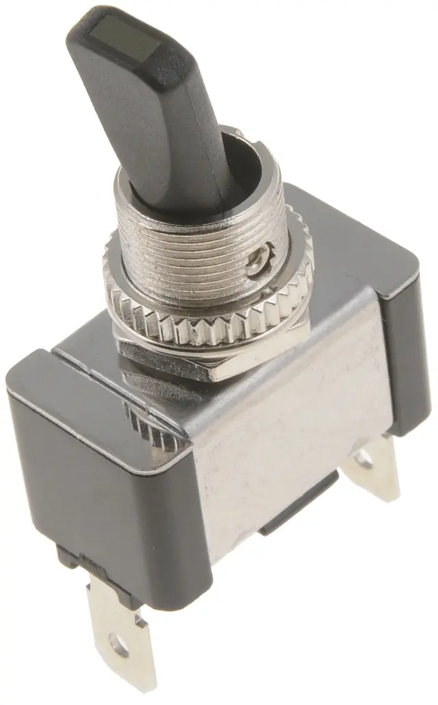 84896 - : Electrical Switches - Toggle - Lever LED - Metal Style - Amber LED for Dorman Image