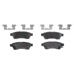 TXC1100 - : TRW PREMIUM BRAKING - CERAMIC BRAKE PAD SET - TXC1100 for TRW Image