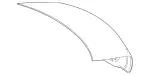 2227500075 - Trunk Lid: Trunk Lid for Mercedes-Benz Image