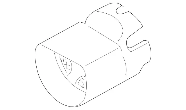 17146209238K67 - Steering: Upper Column Cover for Mercedes-Benz Image