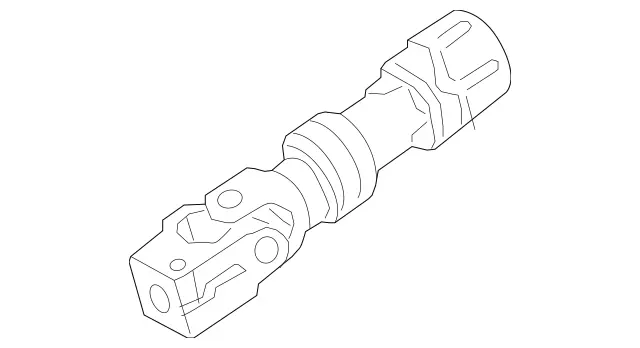 2054620478 - Steering: Steering Coupling for Mercedes-Benz: C350e, CLS450, CLS53 AMG, E300, E350, E53 AMG, Maybach S600, Maybach S650, S550, S560, S600 Image image