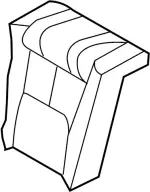 88620AM261 - : Seat Back Cover for Infiniti Image