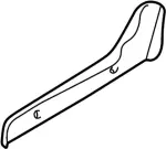 873813J812 - : Side Cover for INFINITI: QX4 Image