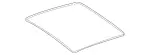 167782190064 - Sliding Roof: Seal, Sliding Sunroof for Mercedes-Benz Image