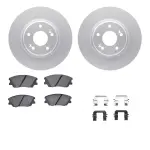 451203126 - : DFC Geospec Rotors with 5000 Advanced Brake Pads includes Hardware for DYNAMIC FRICTION Image