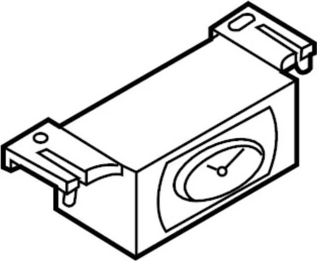 25810CL71A - : Clock for INFINITI: FX35, FX45 Image