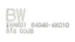 84040AK010 - Electrical: Window Switch for Toyota Image