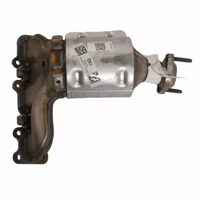 DA8Z5G232D - : 2013-2019 Ford Catalytic Converter With Integrated Exhaust Manifold for Ford: Explorer, Flex, Police Interceptor Sedan, Police Interceptor Utility, Taurus | Lincoln: MKS, MKT Image