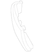 21888500267755 - Body: Tow Eye Cap for Mercedes-Benz Image