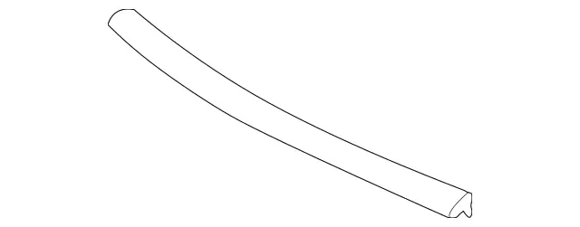 2036700539 - Windows: Seal for Mercedes-Benz: C230, C240, C280, C32 AMG, C320, C350, C55 AMG Image image