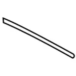 EK4Z61253A10A - : Rear Weather-Strip for Ford: E-Transit, Transit-150, Transit-250, Transit-350, Transit-350 HD Image