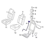 7L1Z7862418AE - Body: Release Handle for Ford Image