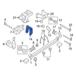 KK3Z5776B - Suspension: Shackle for Ford Image