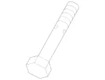 2203330171 - Front Axle: Fit Screw for Mercedes-Benz Image